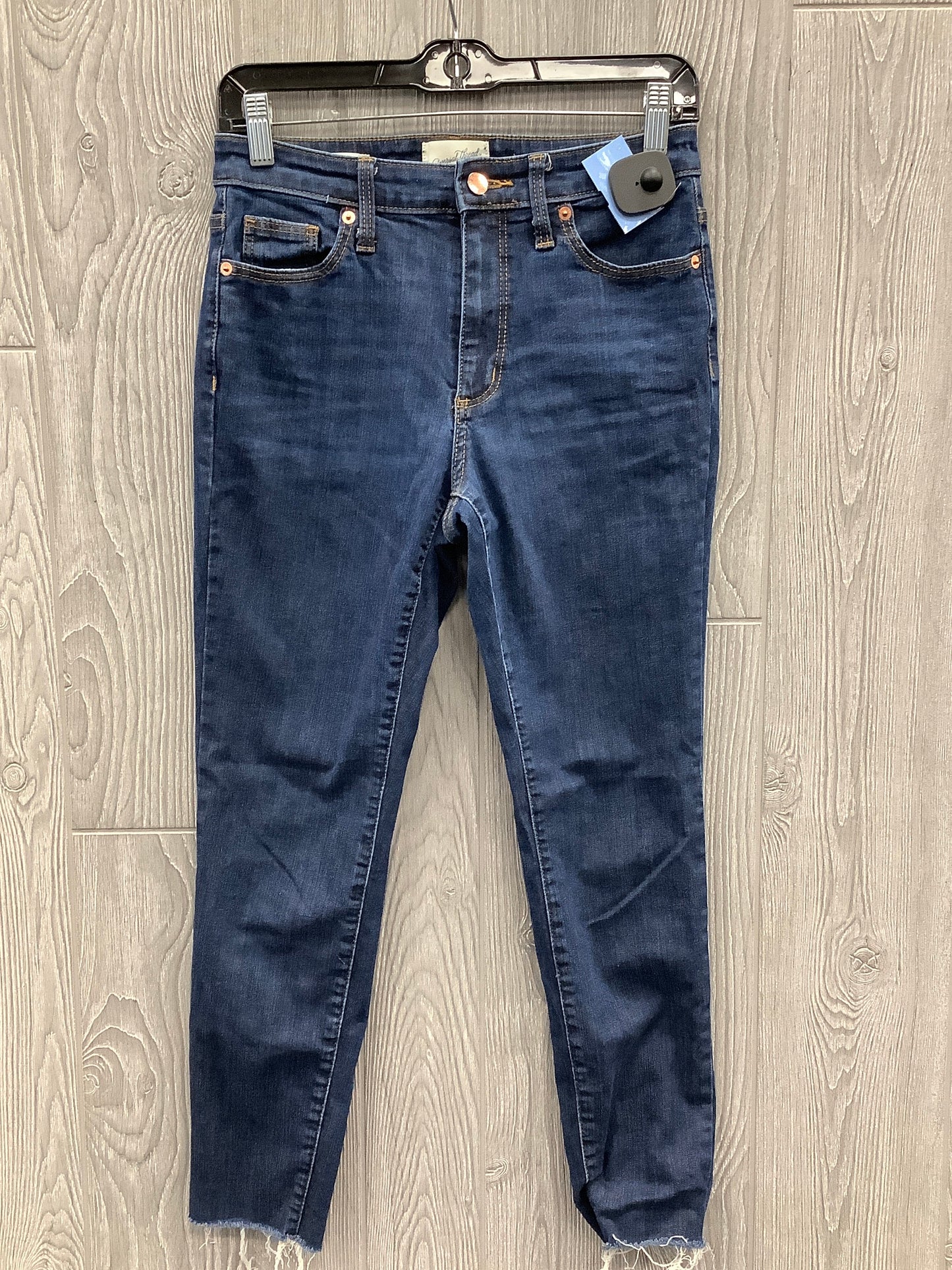 Jeans Skinny By Universal Thread In Blue, Size: 4