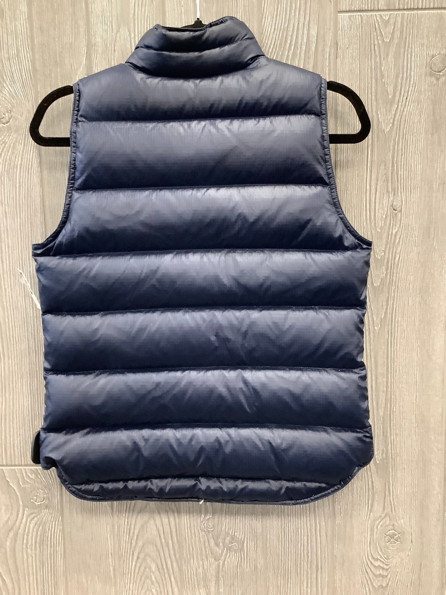 Vest Puffer & Quilted By J. Crew In Blue, Size: Xs