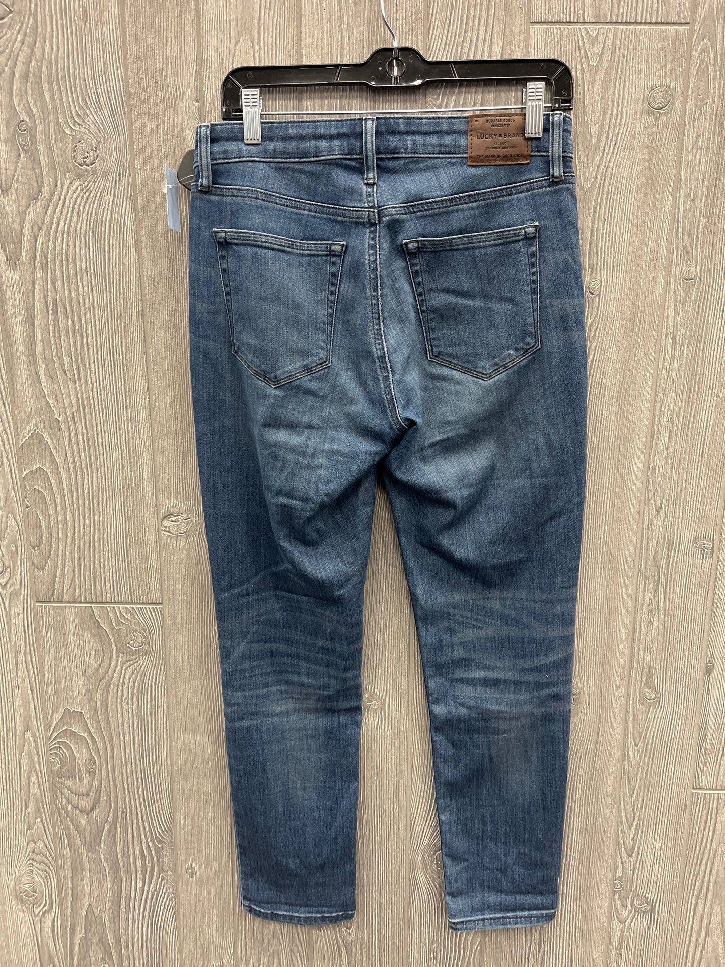 Jeans Straight By Lucky Brand In Blue, Size: 6