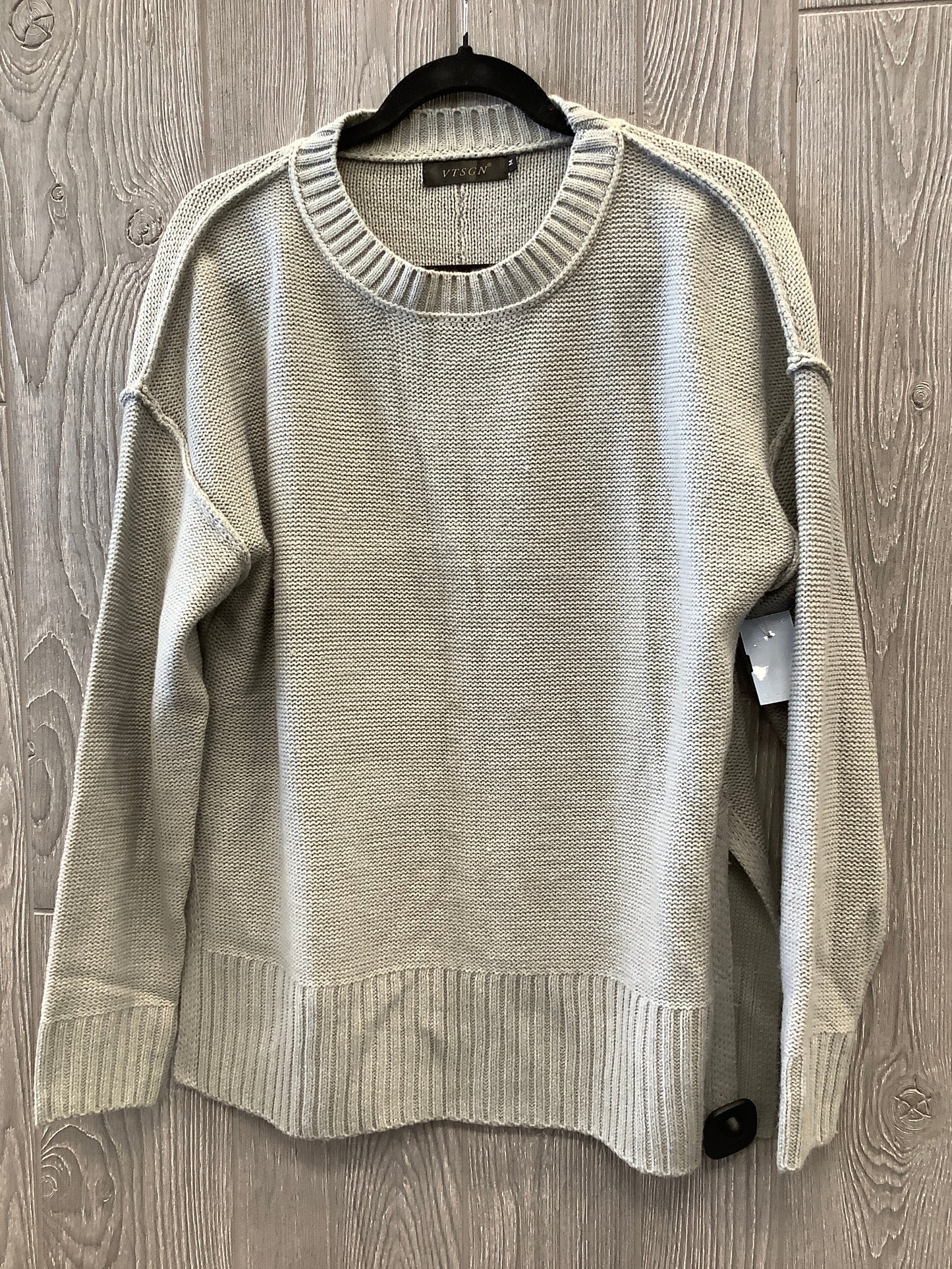 Sweater By Clothes Mentor In Grey, Size: M