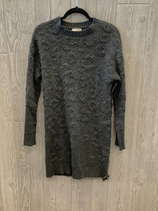 Dress Casual Midi By Universal Thread In Grey, Size: S