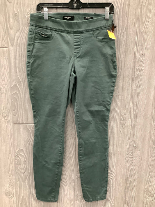 Jeans Skinny By Nine West In Green, Size: 8