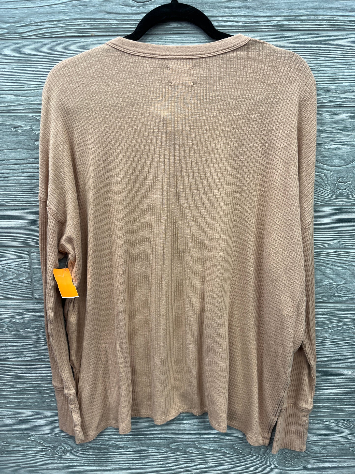 Top Long Sleeve By Aerie In Bronze, Size: M