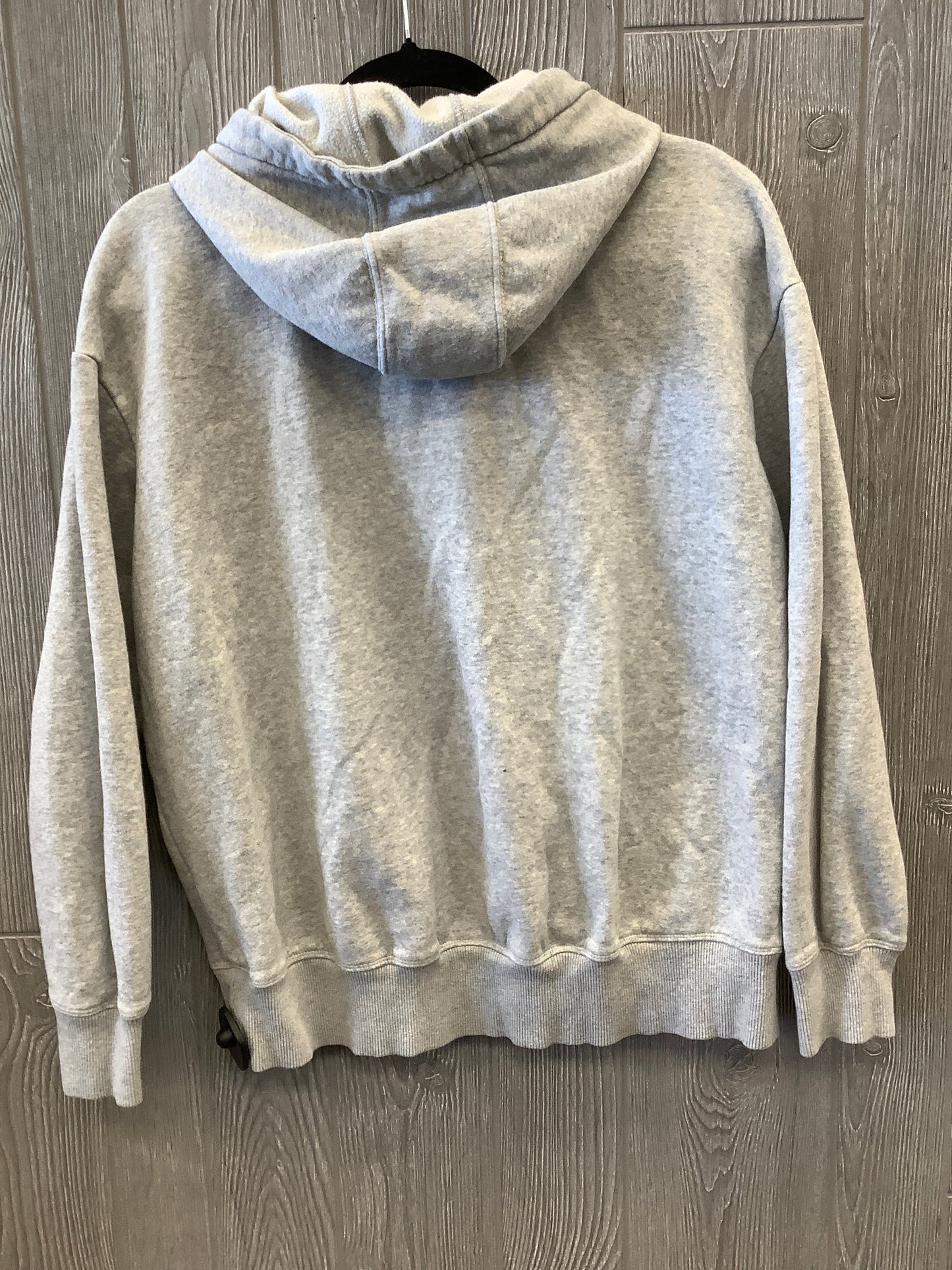 Athletic Sweatshirt Hoodie By Under Armour In Grey, Size: S