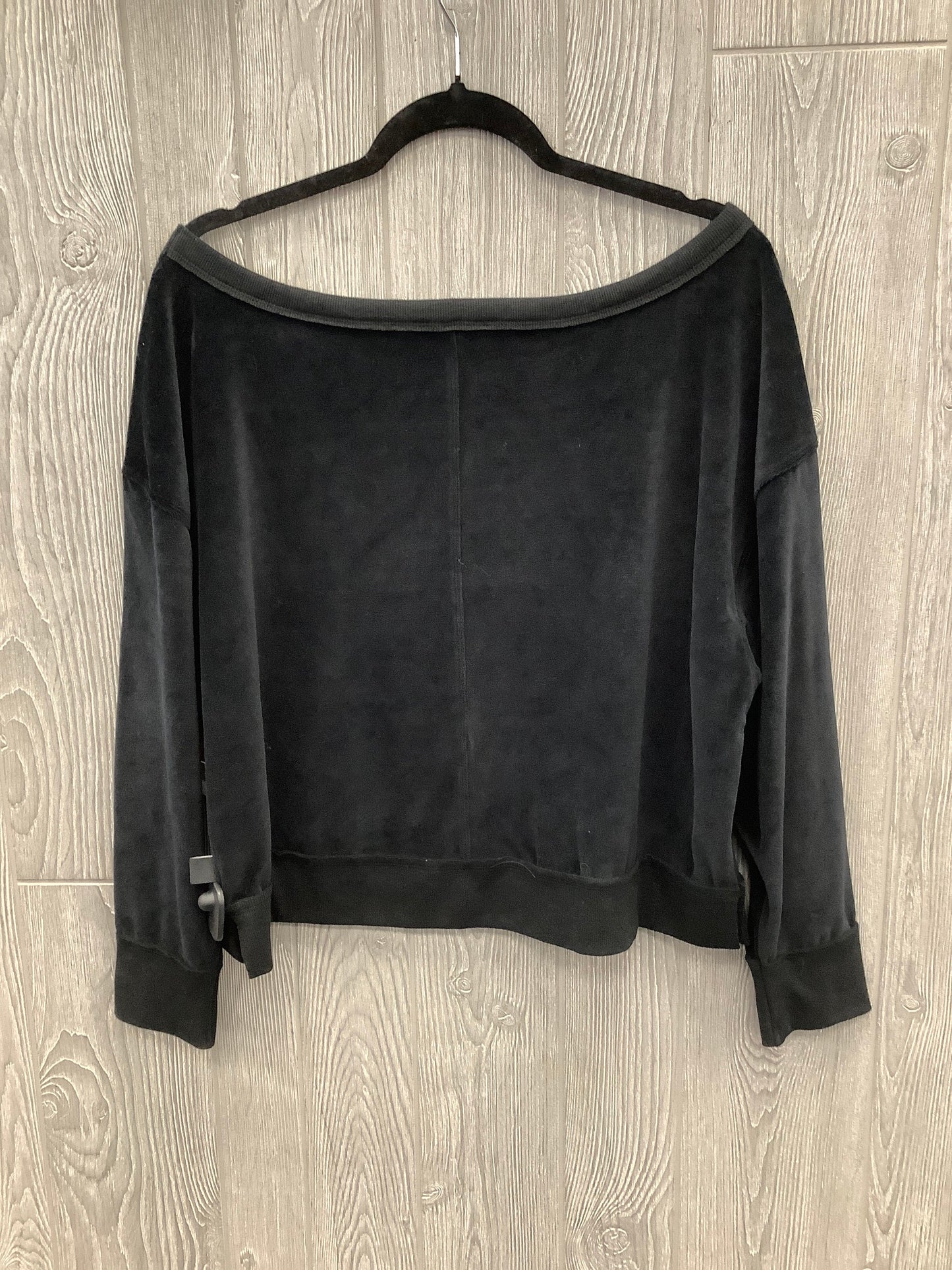 Top Long Sleeve By Joy Lab In Black, Size: L