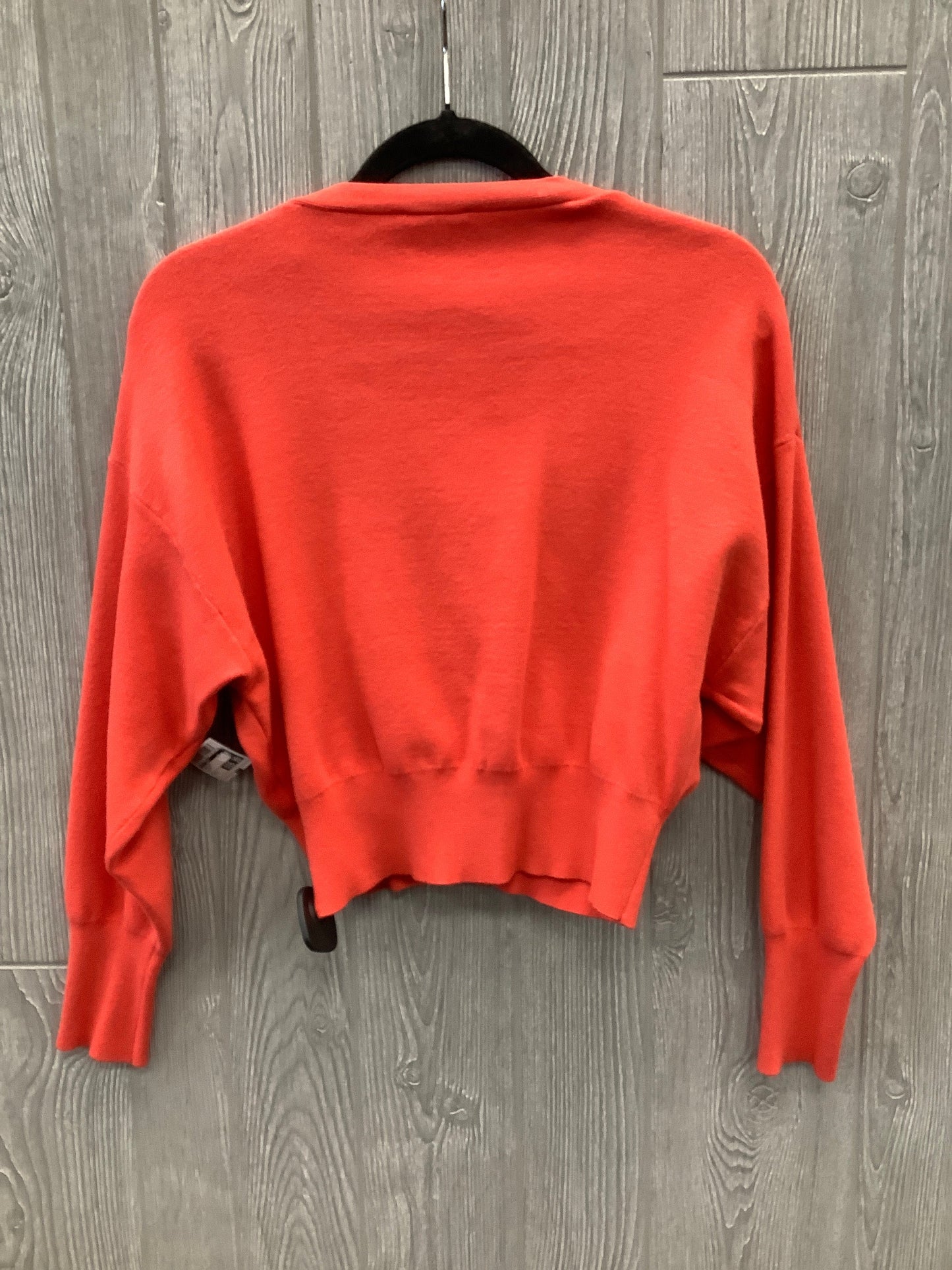 Cardigan By Elie Tahari In Orange, Size: M