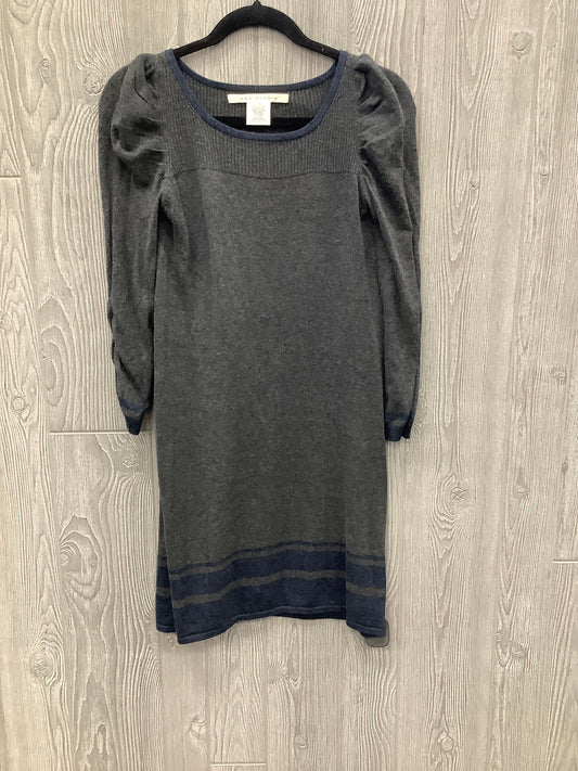 Dress Casual Midi By Max Studio In Grey, Size: Xs