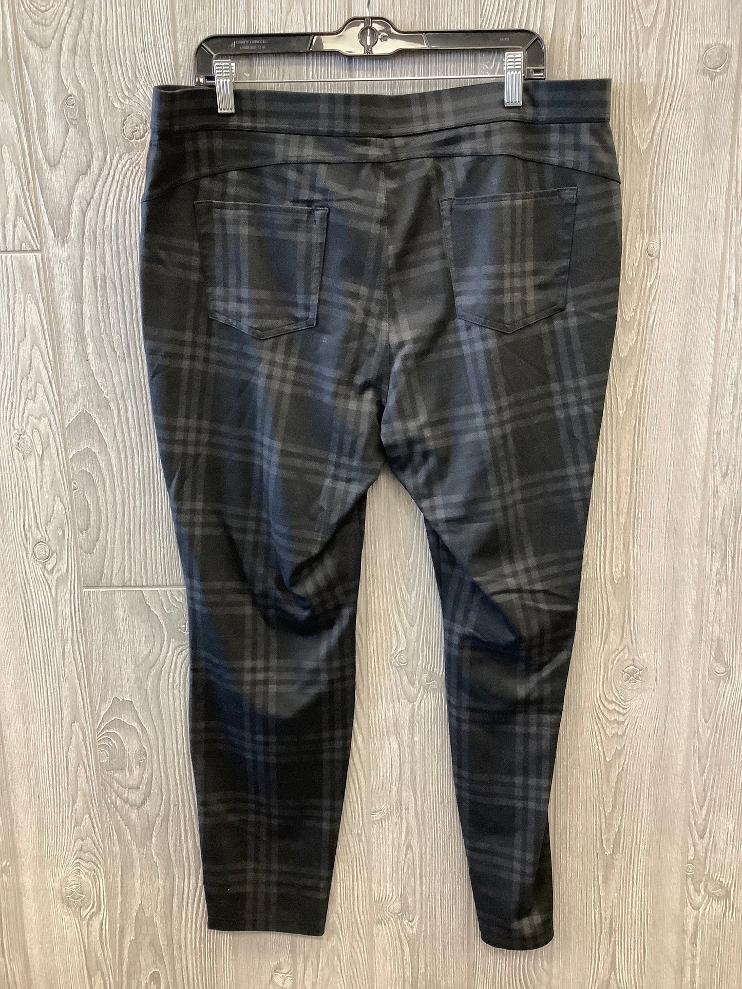 Pants Other By Simply Vera In Plaid Pattern, Size: Xxl