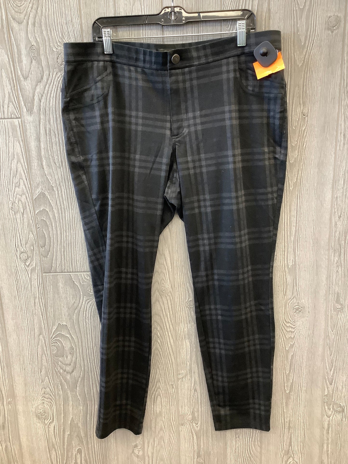 Pants Other By Simply Vera In Plaid Pattern, Size: Xxl