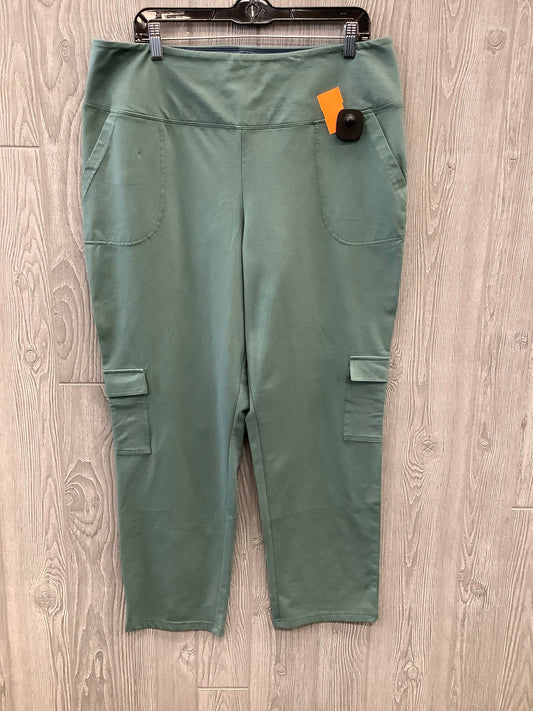 Pants Lounge By Clothes Mentor In Green, Size: Xl