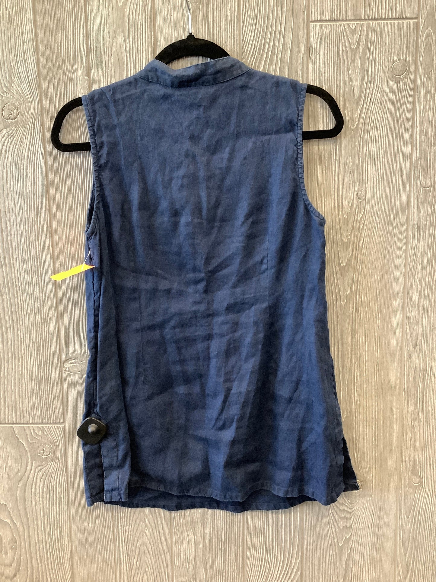 Top Sleeveless By Charter Club In Blue, Size: S