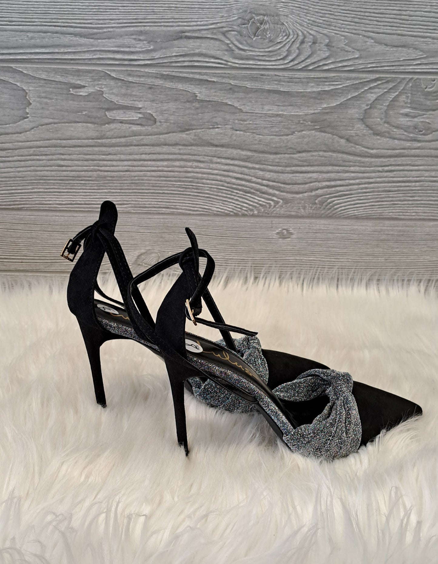 Shoes Heels Stiletto By Lulus In Black, Size: 8