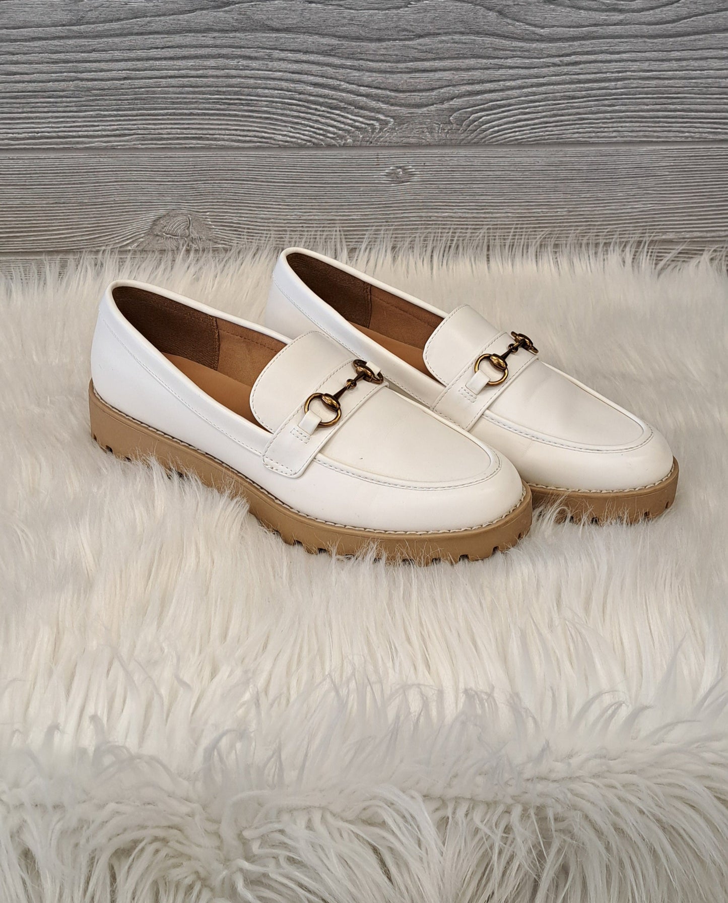 Shoes Flats By A New Day In White, Size: 9