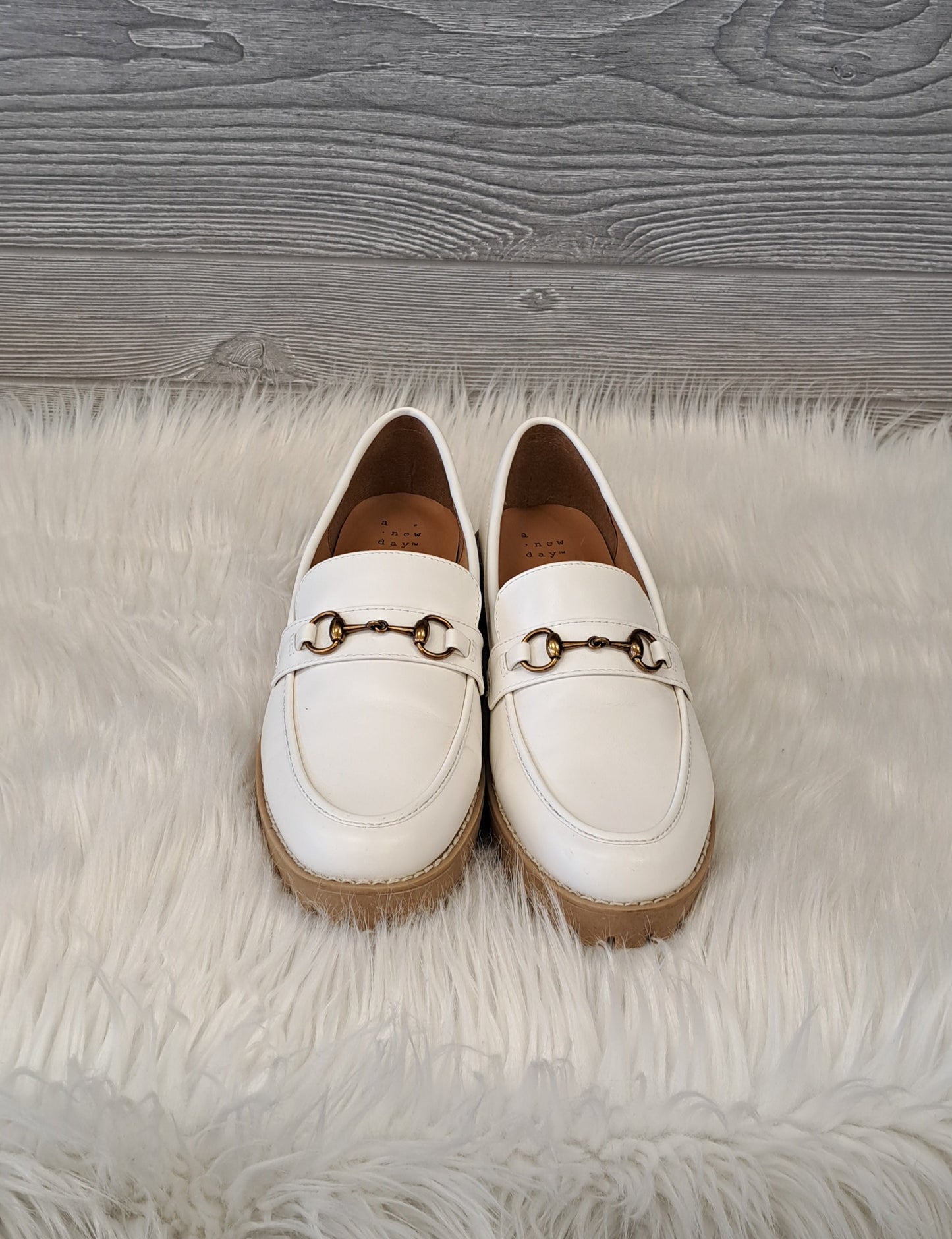 Shoes Flats By A New Day In White, Size: 9