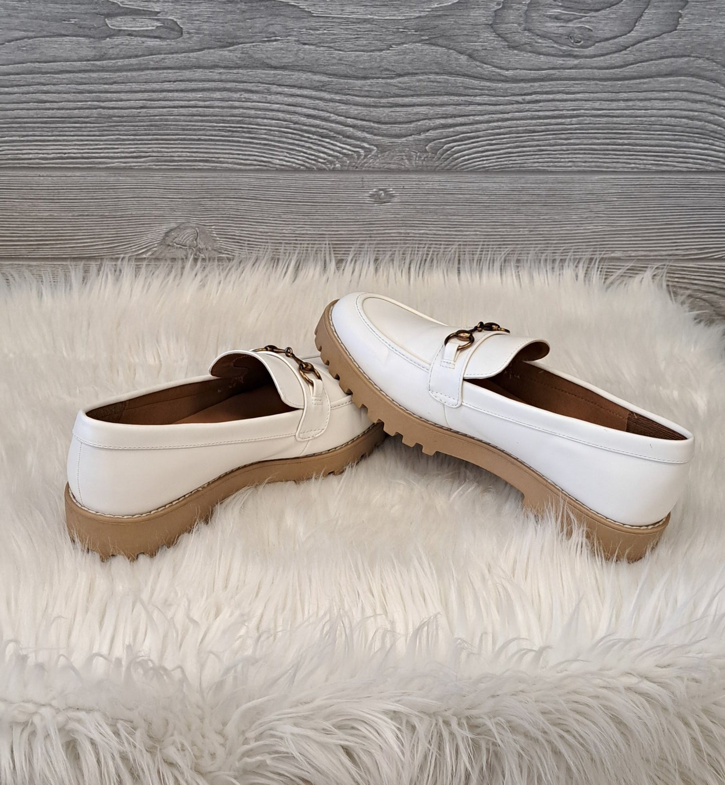 Shoes Flats By A New Day In White, Size: 9