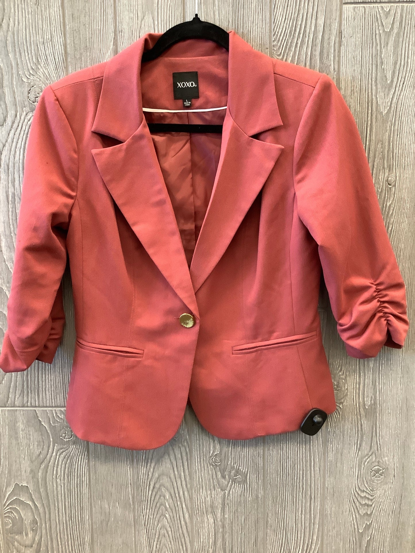 Blazer By Xoxo In Pink, Size: L