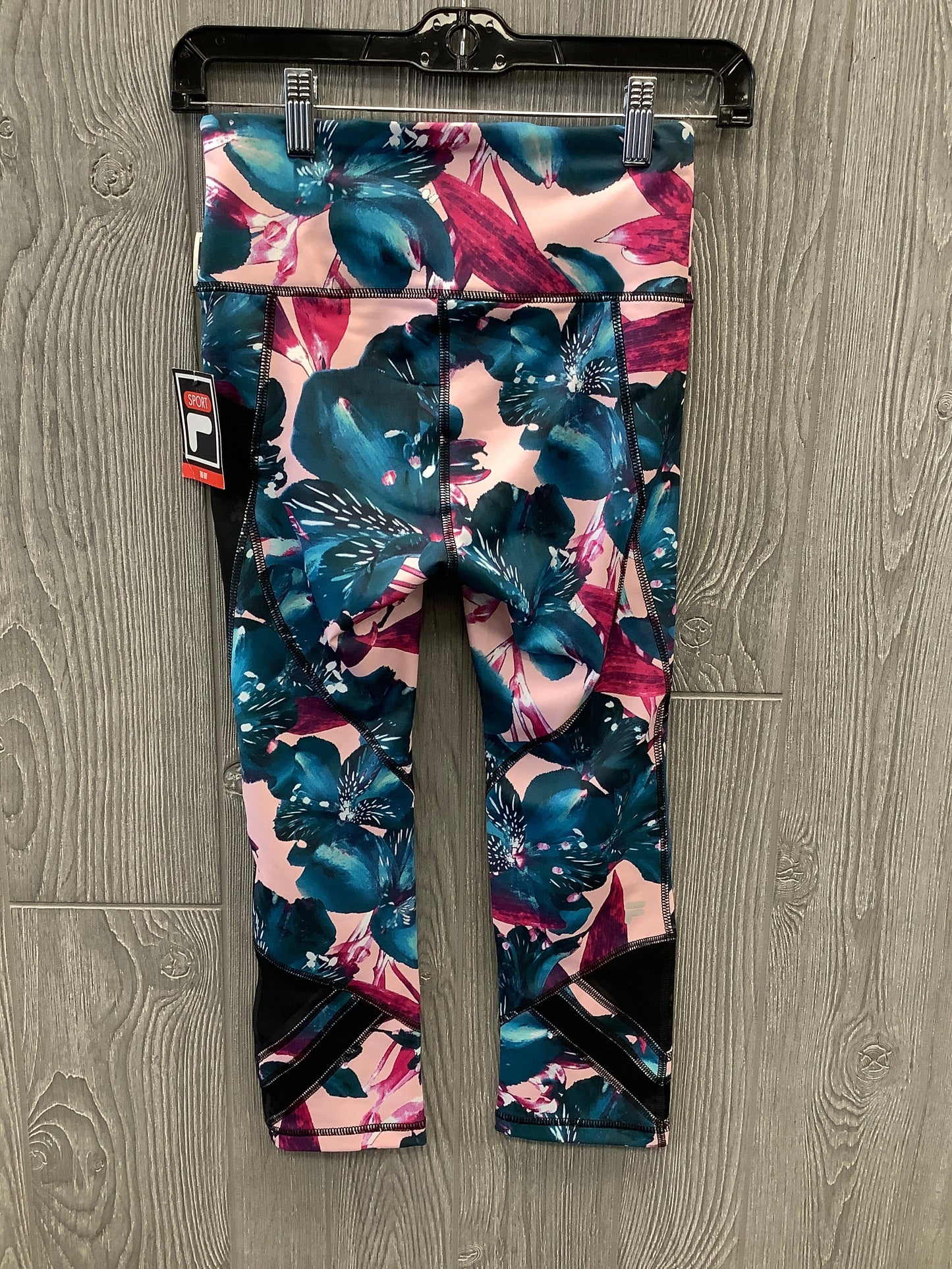 Athletic Capris By Fila In Floral Print, Size: Xs