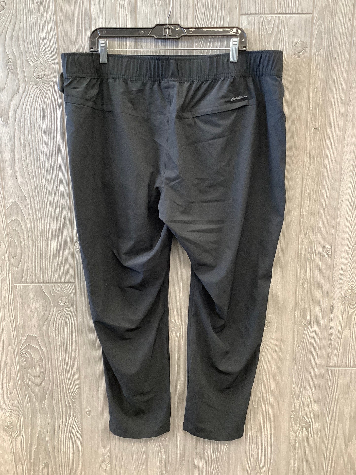 Athletic Pants By Eddie Bauer In Black, Size: Xl