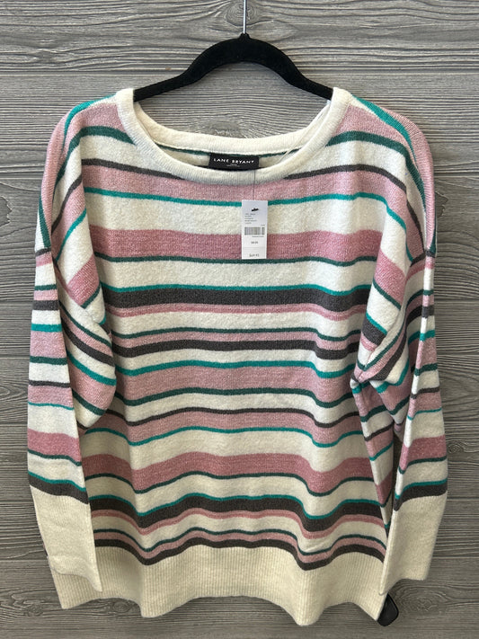 Sweater By Lane Bryant In Striped Pattern, Size: Xxl