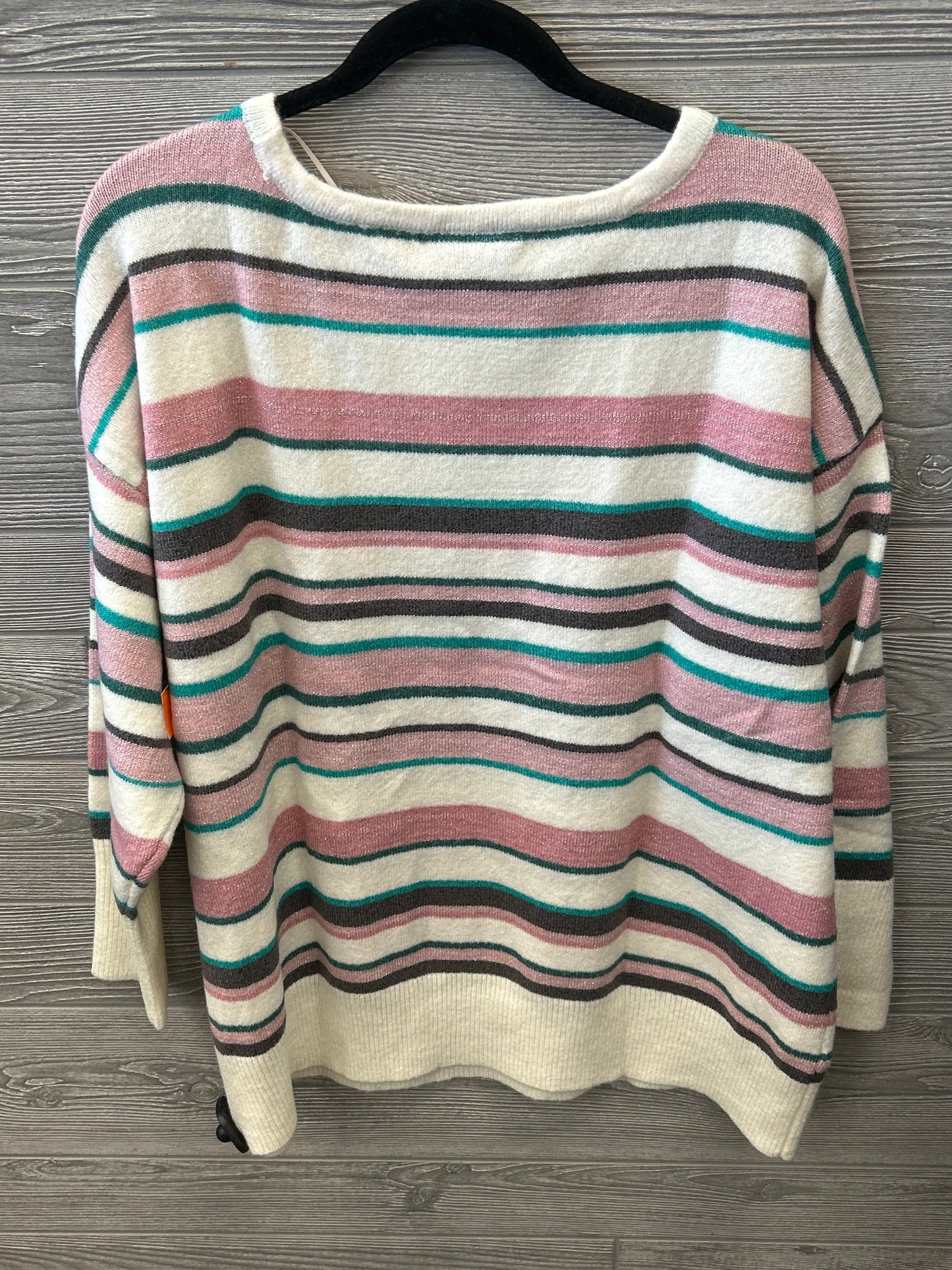 Sweater By Lane Bryant In Striped Pattern, Size: Xxl