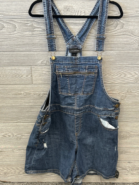 Shortalls By Lane Bryant In Blue, Size: 2x