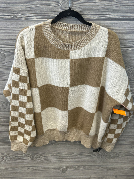 Sweater By Shein In Brown, Size: 2x