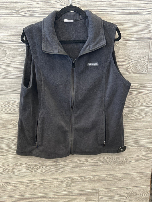 Vest Fleece By Columbia In Black, Size: Xxl