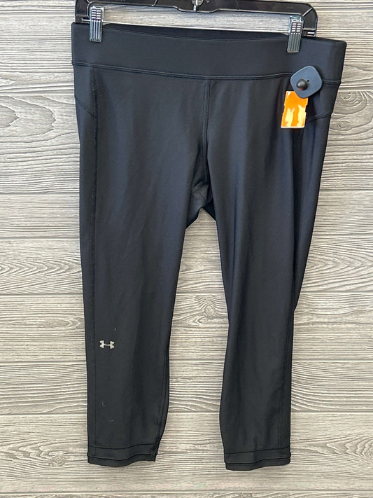 Athletic Capris By Under Armour In Black, Size: Xl