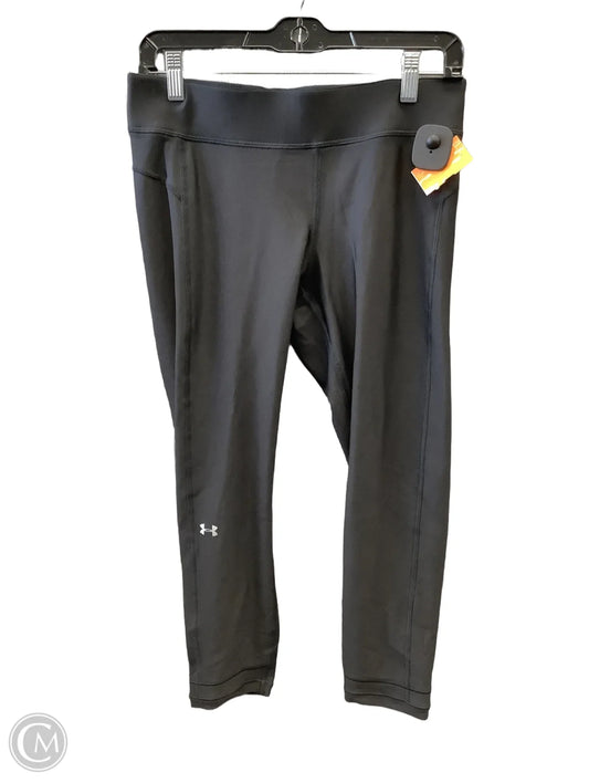 Athletic Capris By Under Armour In Black, Size: L