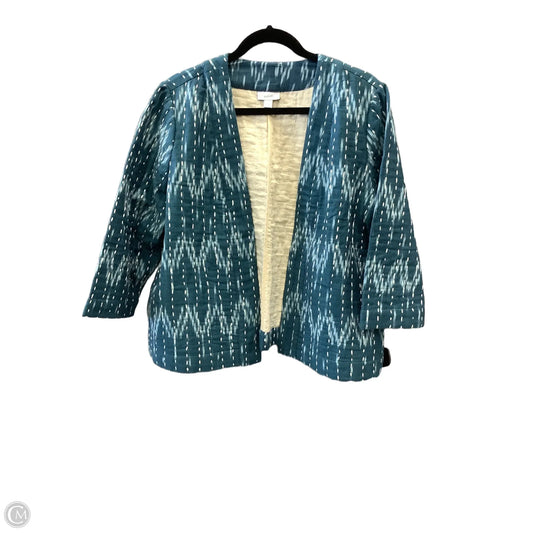 Blazer By Pure Jill In Blue, Size: Mp