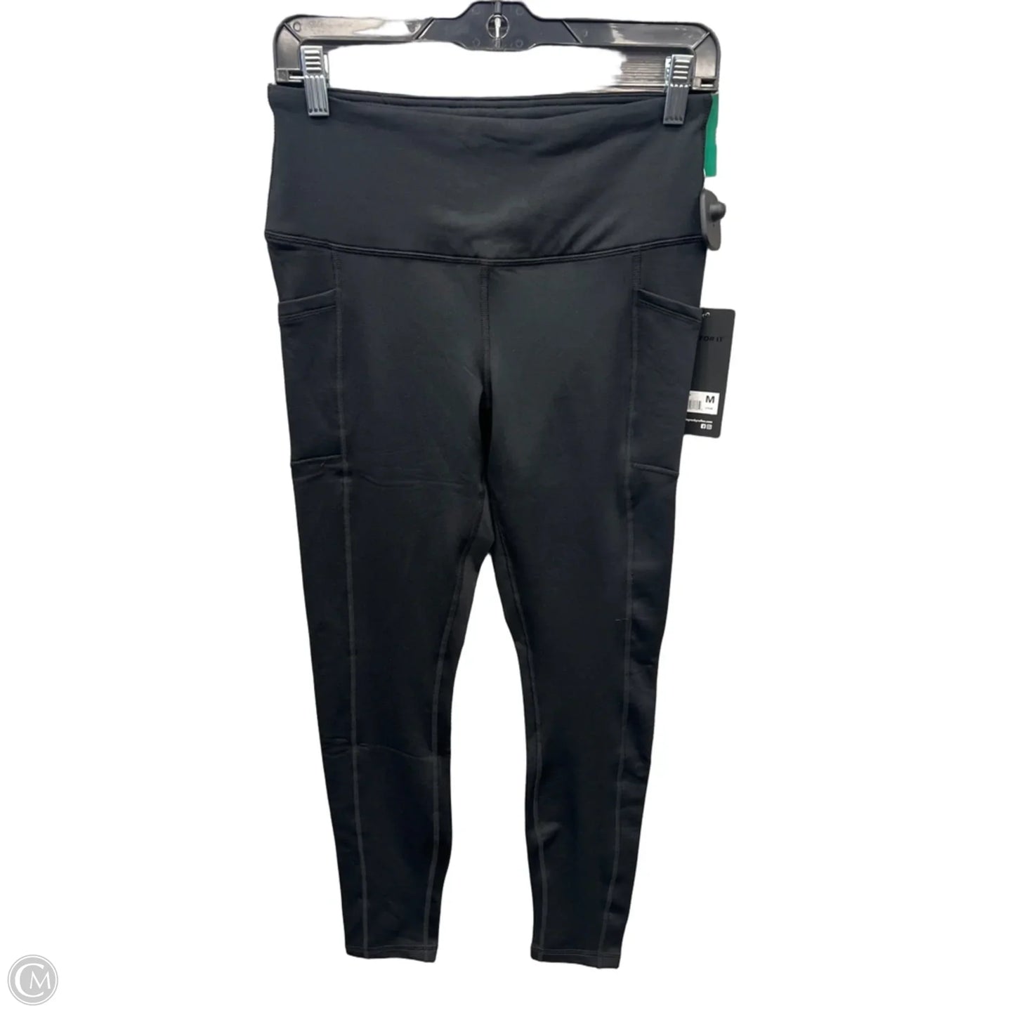 Athletic Leggings By 90 Degrees By Reflex In Black, Size: M