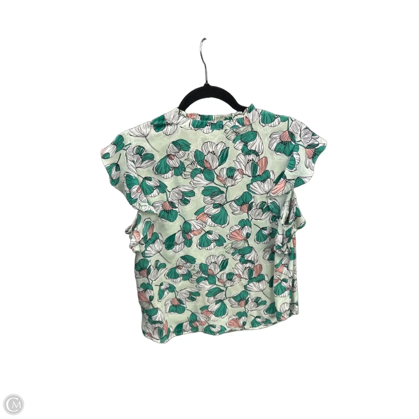 Top Sleeveless By Liz Claiborne In Green, Size: M