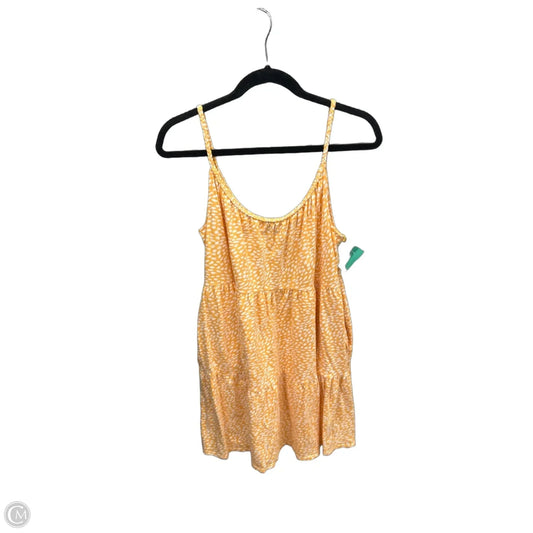 Dress Casual Short By Old Navy In Yellow, Size: L