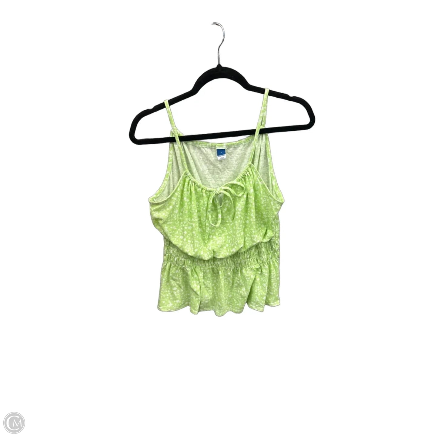 Top Sleeveless By Old Navy In Green, Size: L