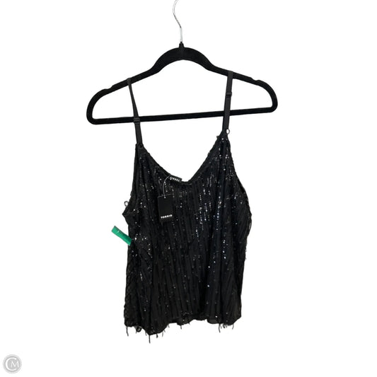 Top Sleeveless By Torrid In Black, Size: 2x