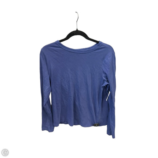 Top Long Sleeve Basic By Old Navy In Blue, Size: M