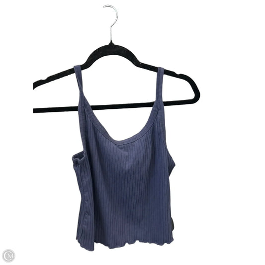 Top Sleeveless By Old Navy In Blue, Size: L
