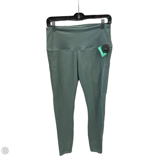 Athletic Leggings By Clothes Mentor In Green, Size: L