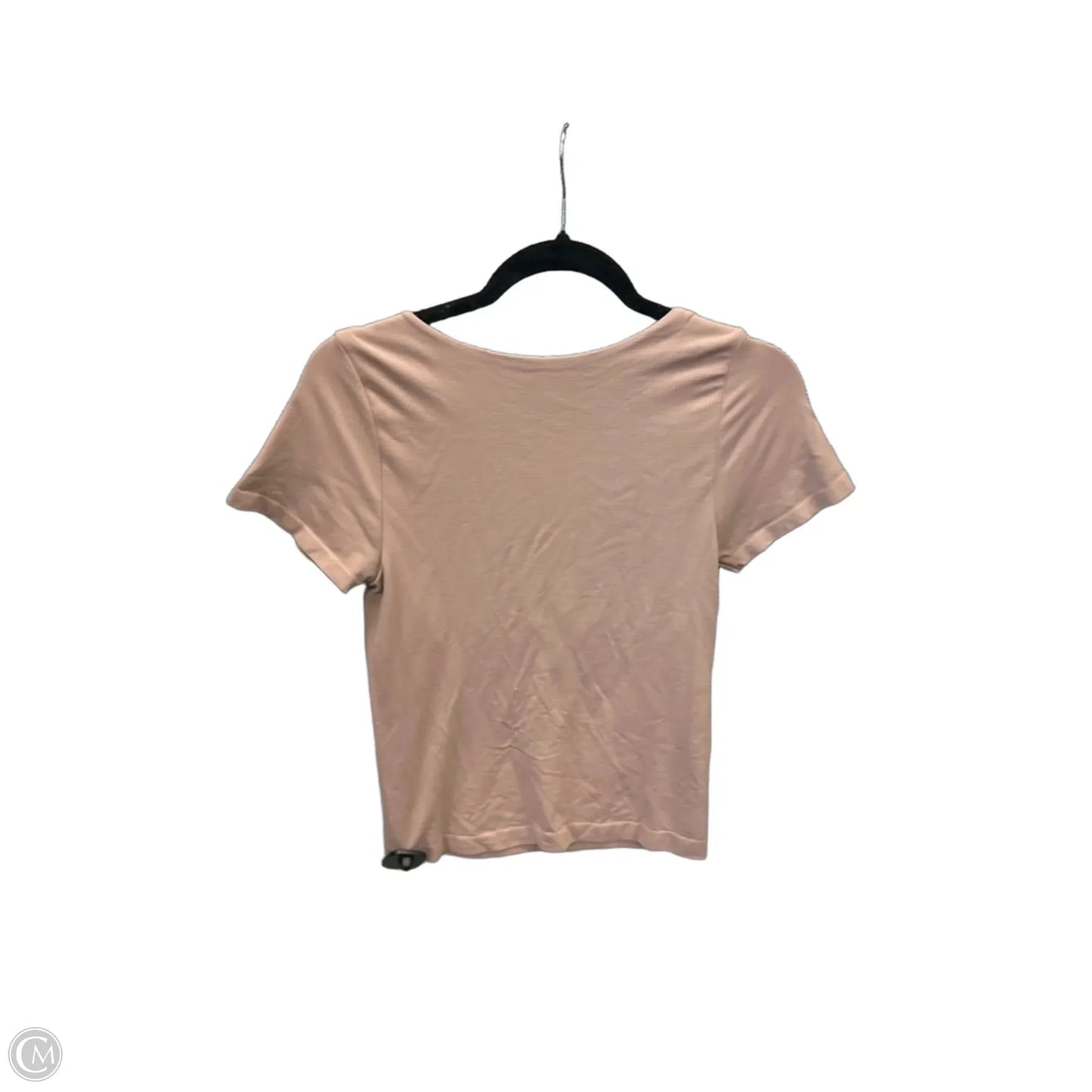 Top Short Sleeve Basic By Bke In Brown, Size: S