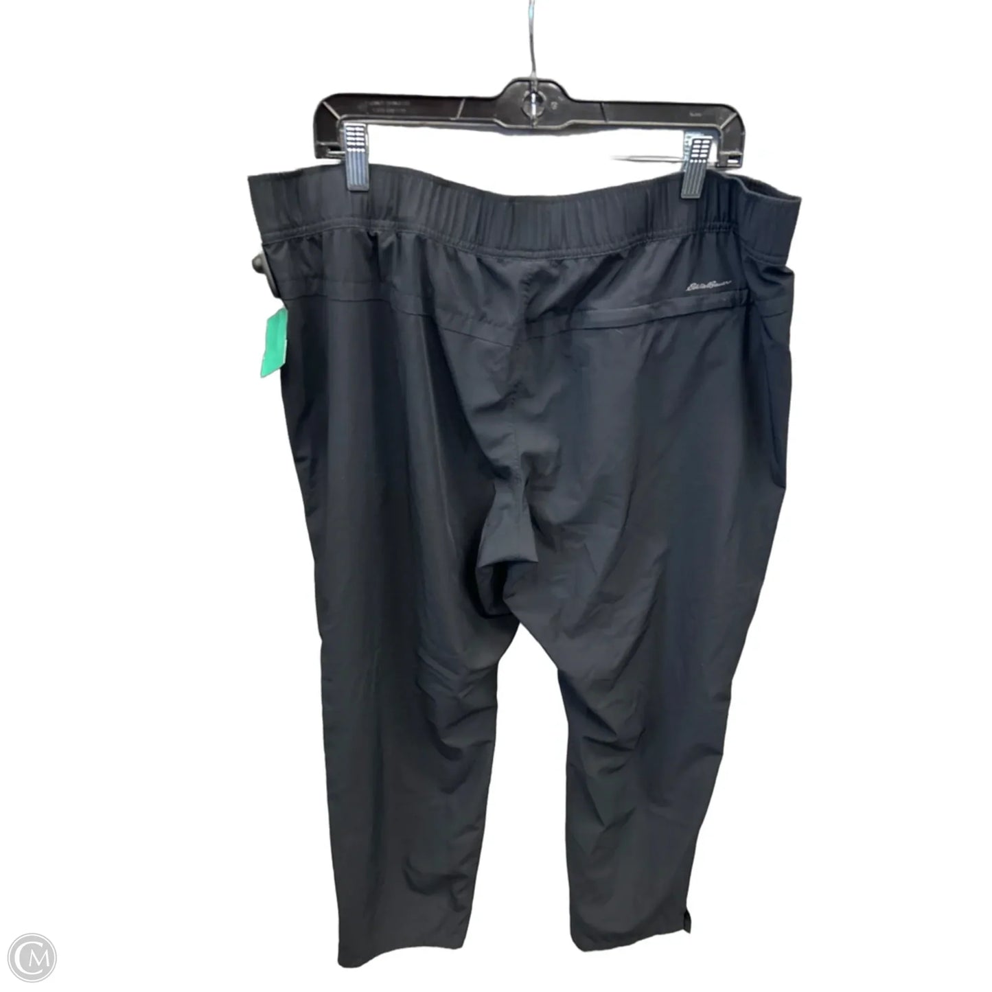 Athletic Pants By Eddie Bauer In Black, Size: Xl