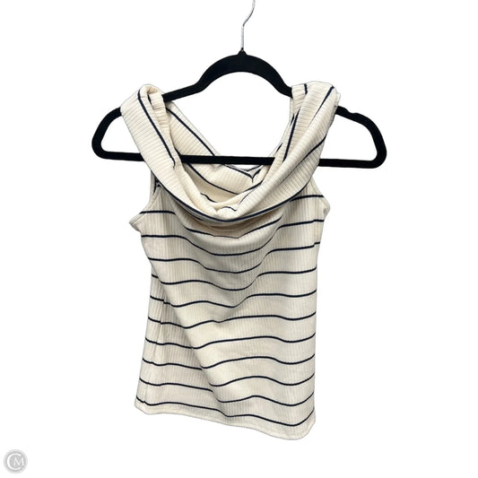 Top Sleeveless By A New Day In Striped Pattern, Size: M