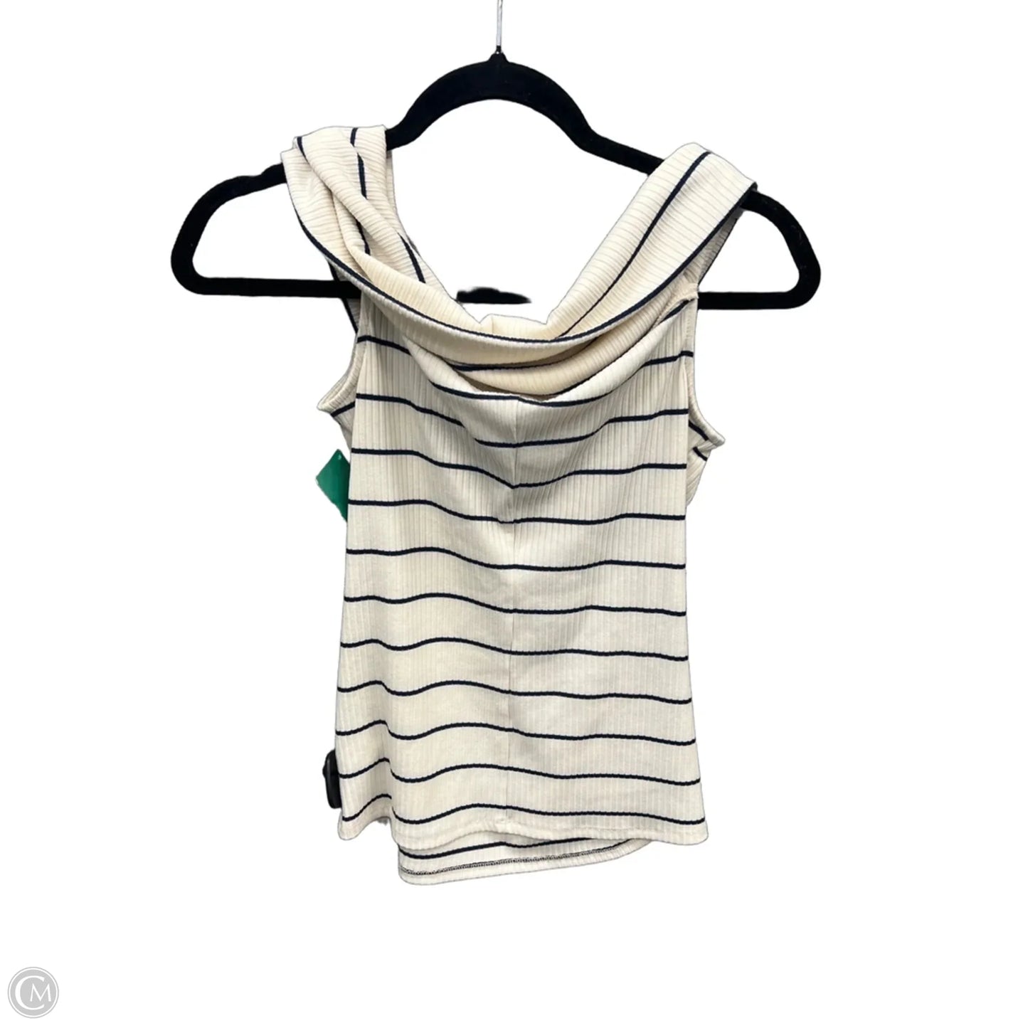 Top Sleeveless By A New Day In Striped Pattern, Size: M