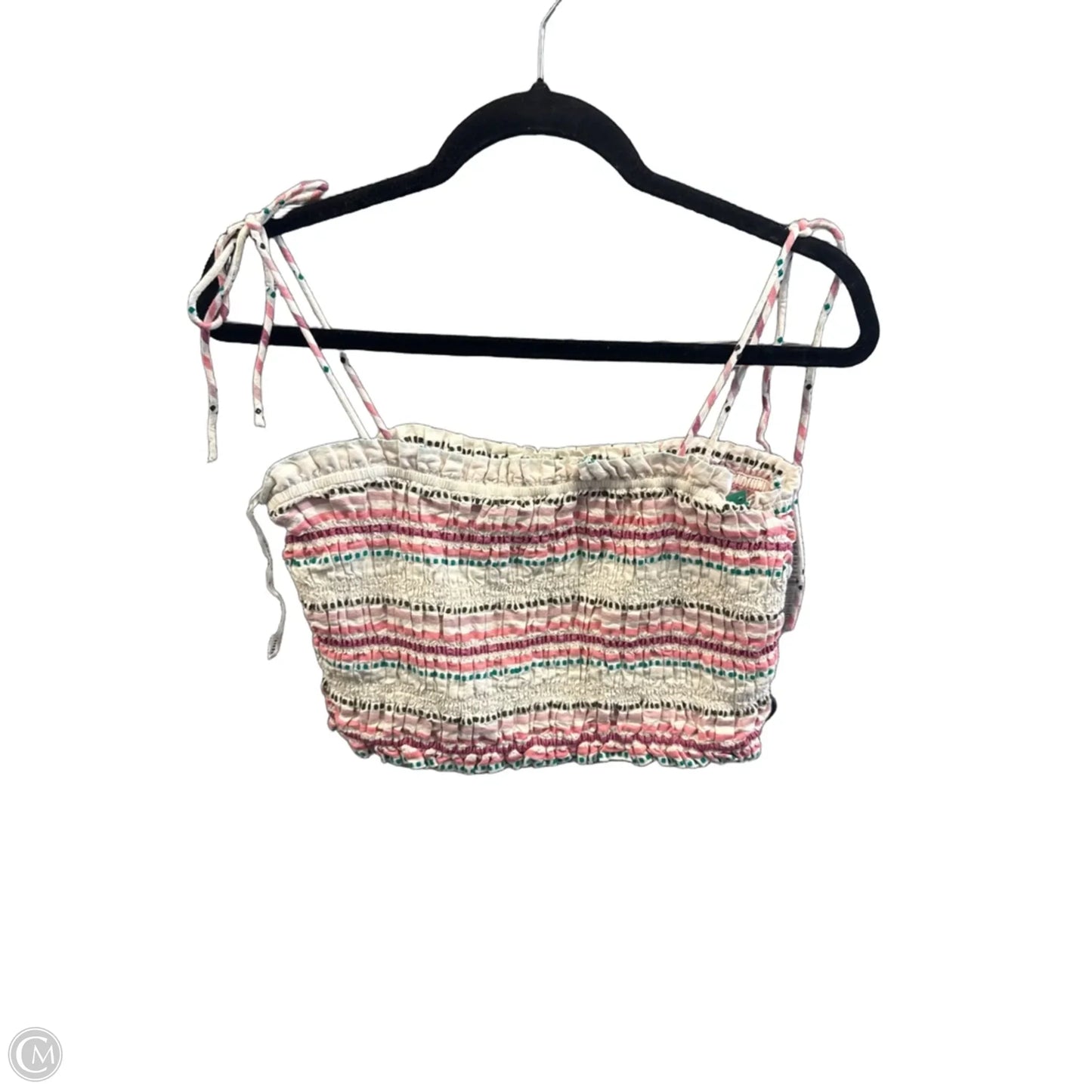 Top Sleeveless By Loft In Cream, Size: L