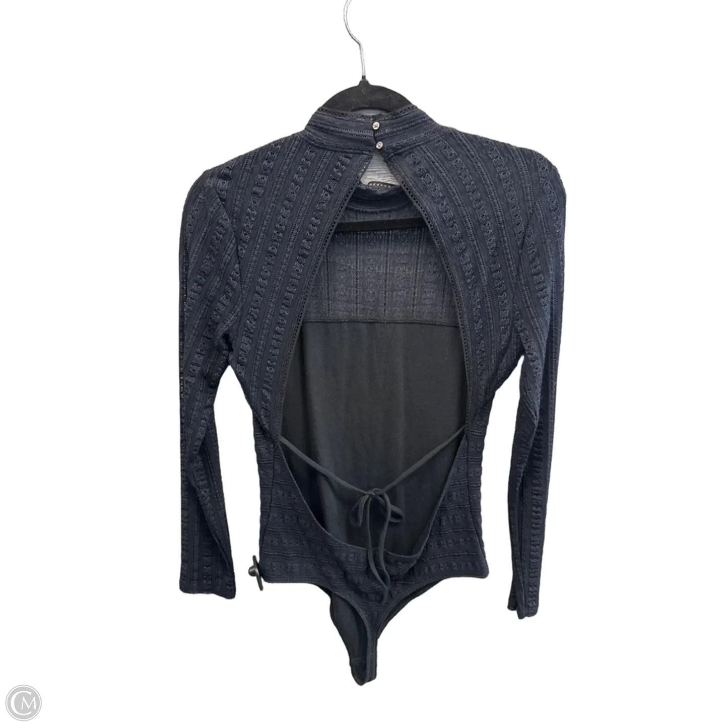 Top Long Sleeve By Abercrombie And Fitch In Black, Size: L