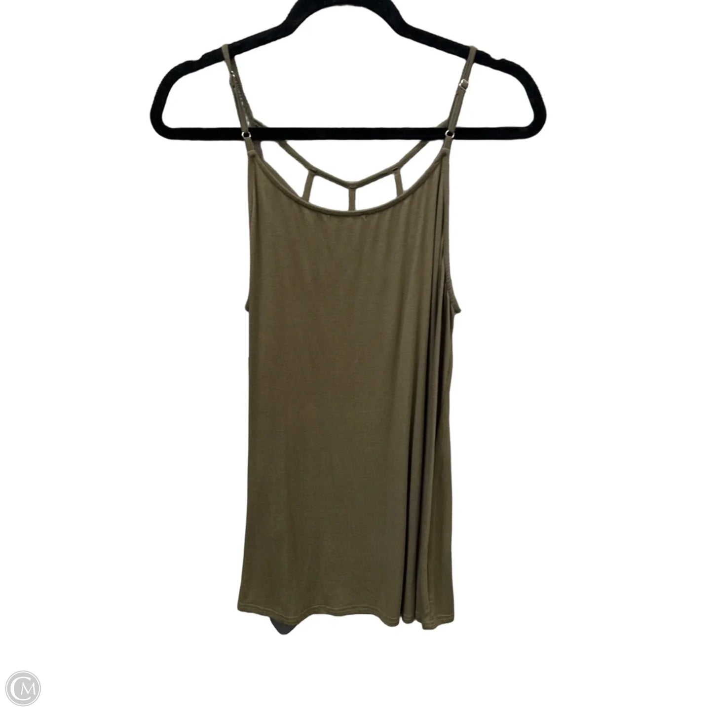 Top Sleeveless By Jodifl In Green, Size: M