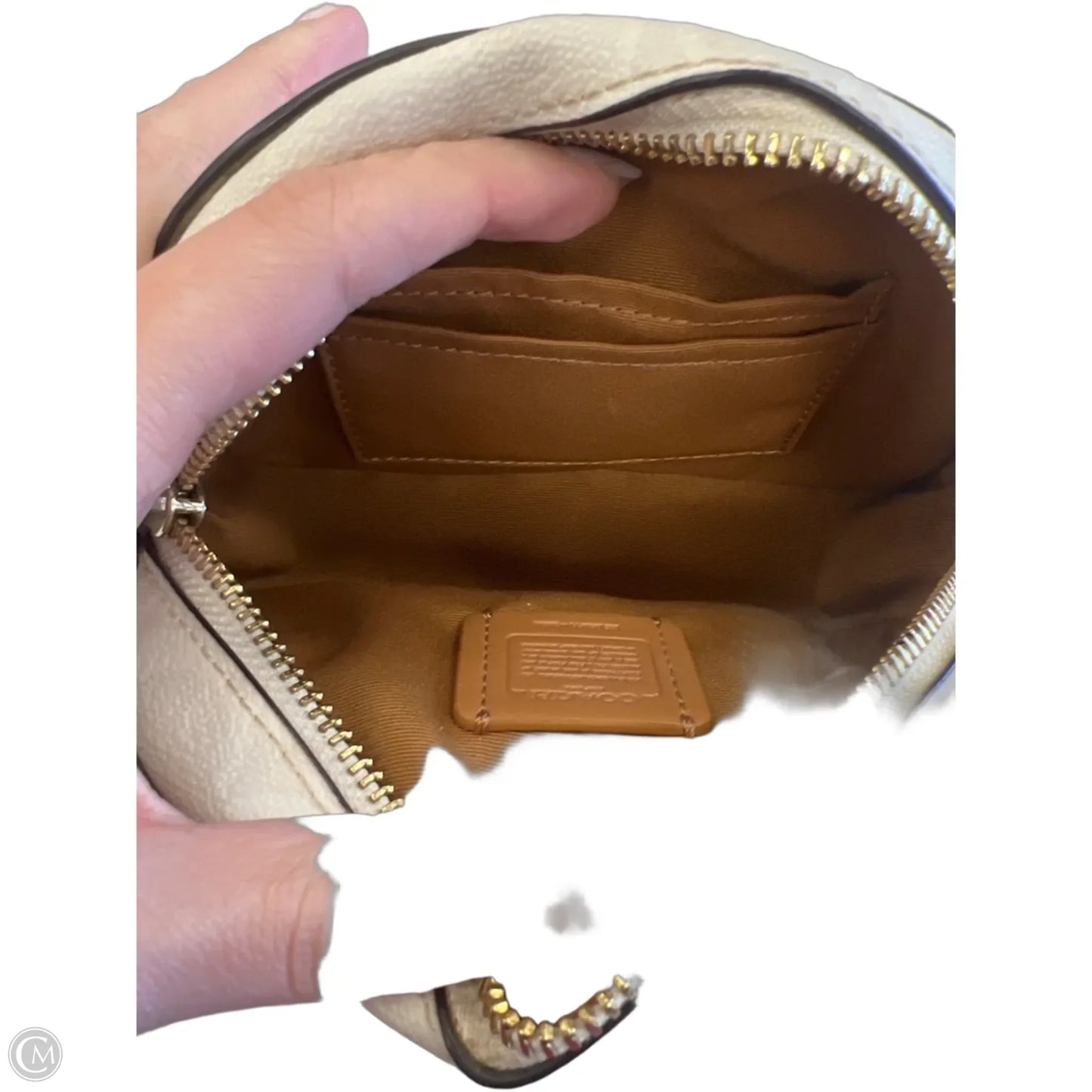 Crossbody Designer By Coach, Size: Small