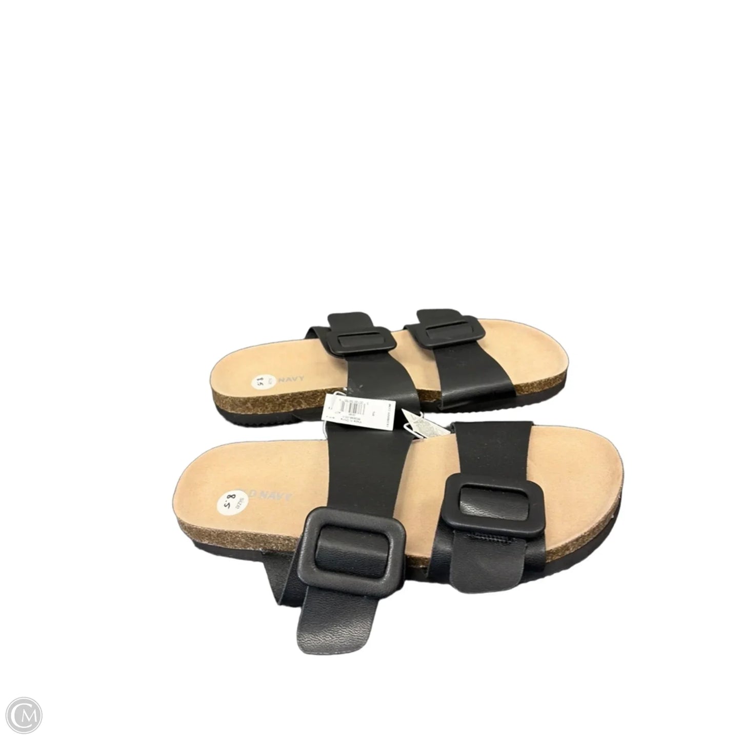 Sandals Flats By Old Navy In Black, Size: 8.5