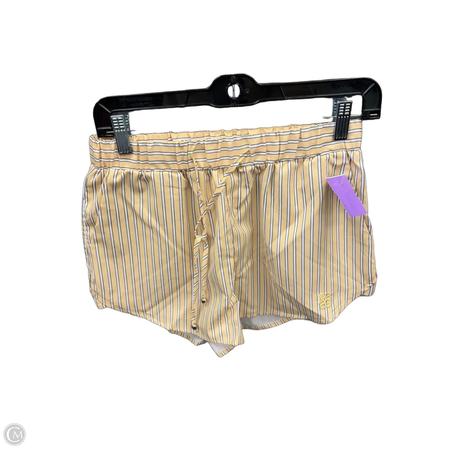 Shorts By Missguided In Yellow, Size: 8
