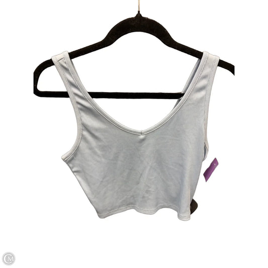 Top Sleeveless By Shein In Blue, Size: L