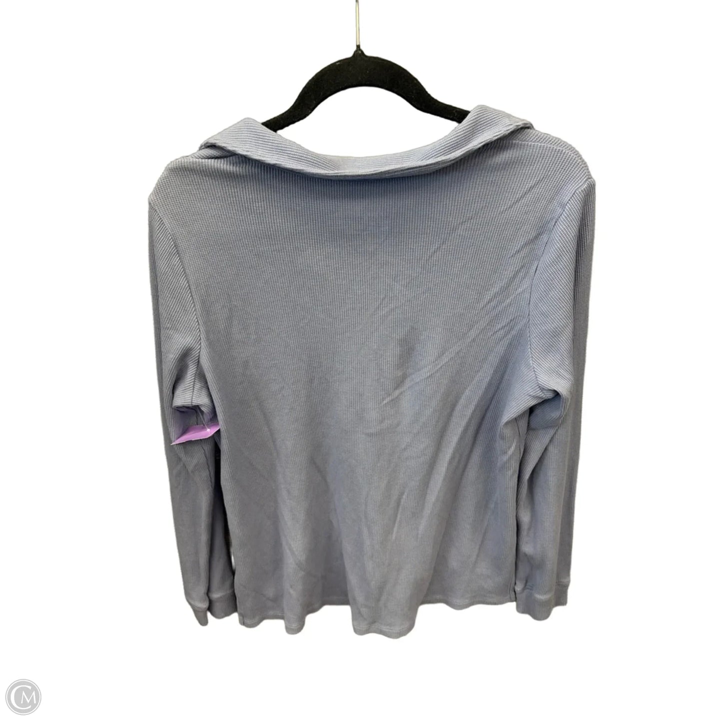 Top Long Sleeve By Any Body In Purple, Size: M